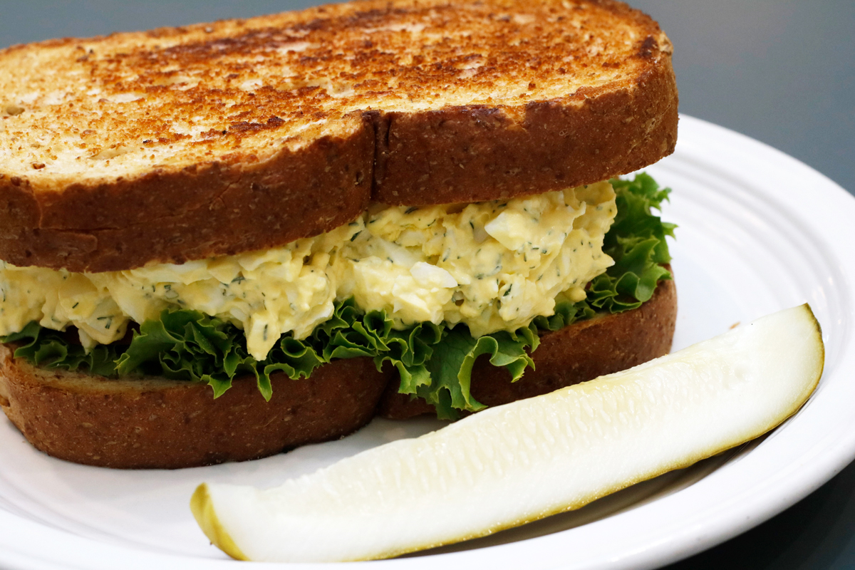 Dill Egg Salad Sandwich