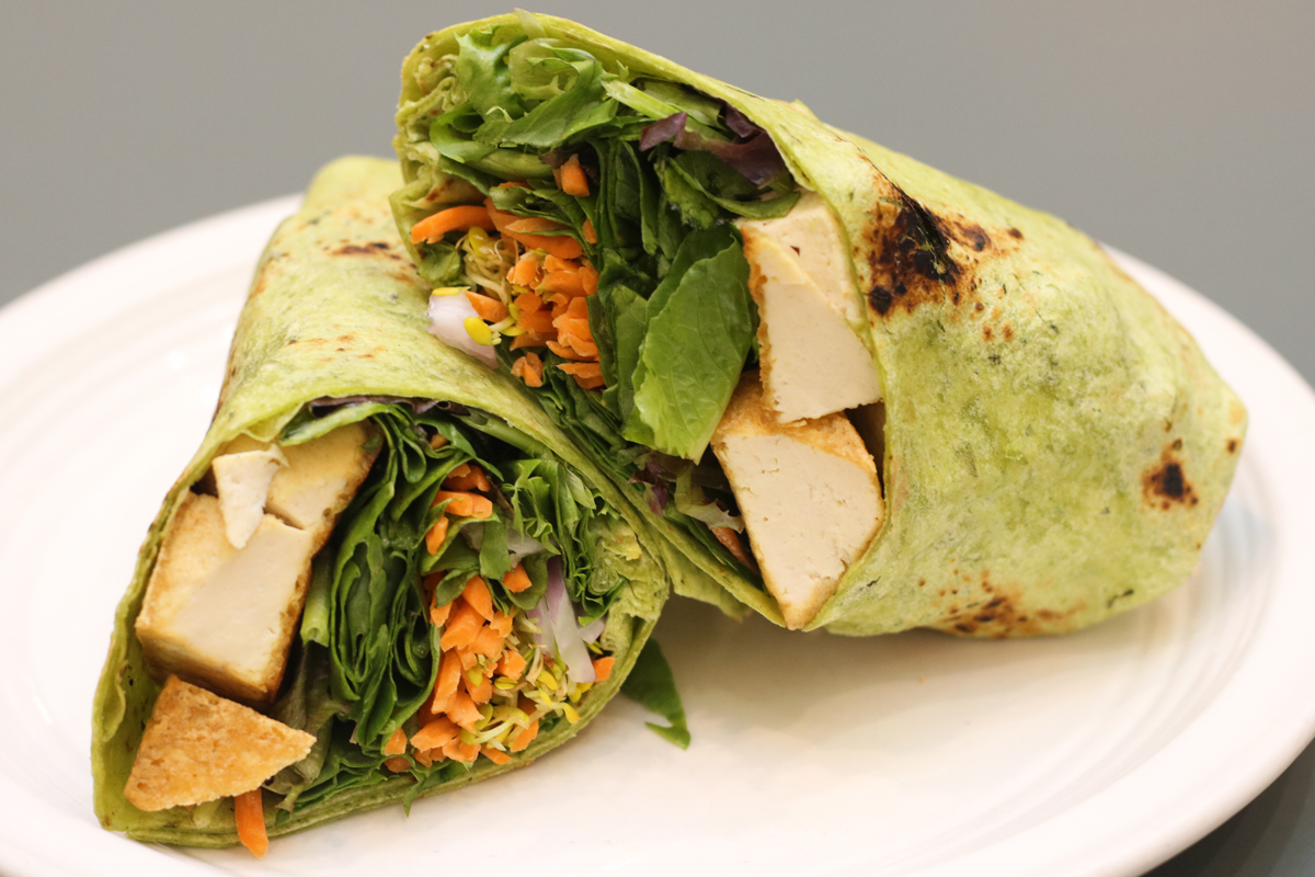 Grilled Tofu Wrap
