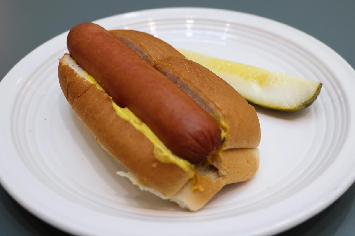 Hot Dog on a Bun