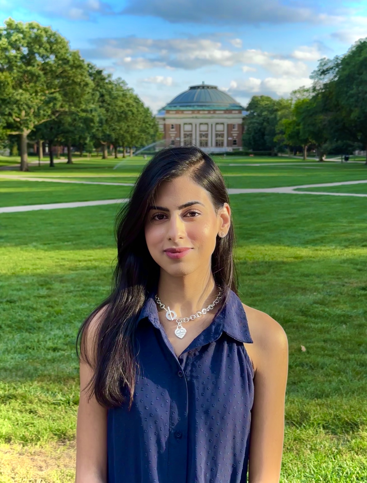 Simran Singh, a Ph.D. student in neuroscience. 