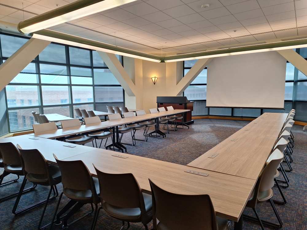 Fourth floor tower room