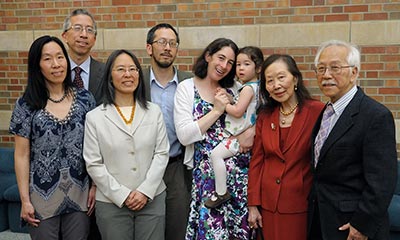 Thomas and Margaret Huang and family