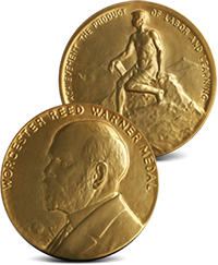 Worcester Reed Warner Medal from ASME