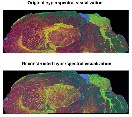 Two images that look nearly identical demonstrates that the method generates faster results, with no loss of quality in imaging.