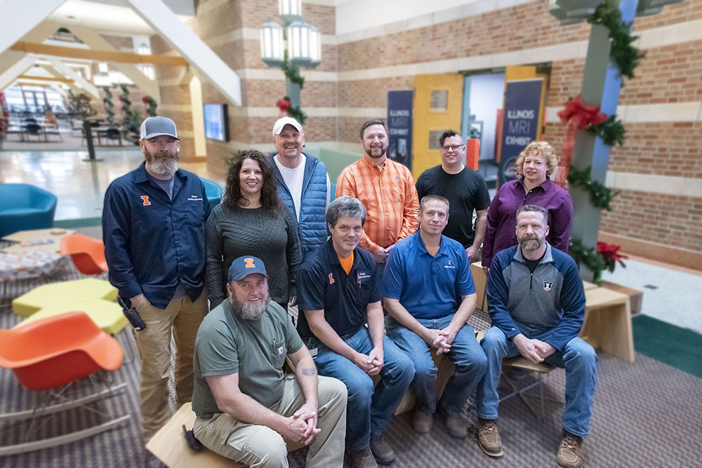 Beckman facilities team