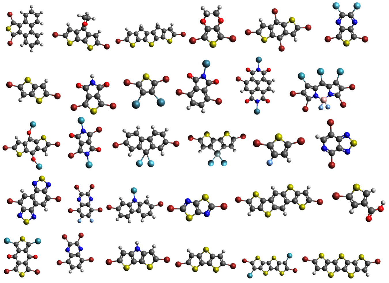 Molecule diagrams