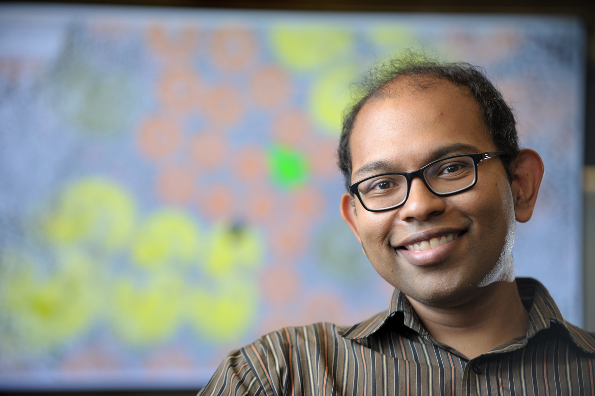 Former Postdoctoral Fellow Abhishek Singharoy.